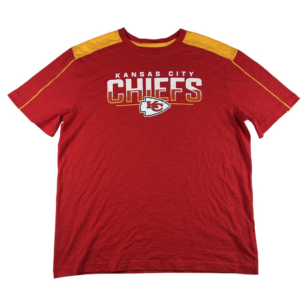 Kansas City Chiefs Shirt Mens XL Red NFL Football Team Apparel Graphic Tee